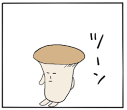 Mr.Eringi Mushroom sticker #4637511