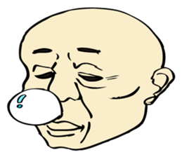 The master and the cat. sticker #4637764