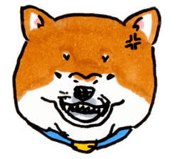 Life of the Japanese midget Shiba sticker #4637863