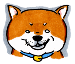 Life of the Japanese midget Shiba sticker #4637877