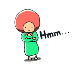 Kittle Little Petika-chan sticker #4638023