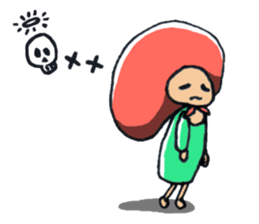 Kittle Little Petika-chan sticker #4638028