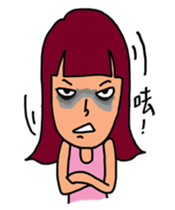 Red DAY sticker #4638659