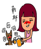 Red DAY sticker #4638679