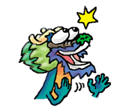 chinese dragon sticker #4638773