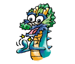 chinese dragon sticker #4638806