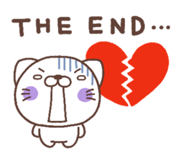 cat heart 5 sticker #4639083