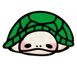 Clunker everyday turtle sticker #4639288