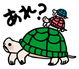 Clunker everyday turtle sticker #4639289