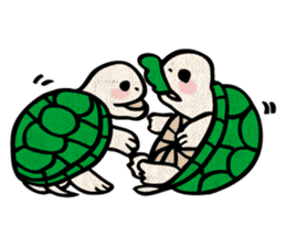 Clunker everyday turtle sticker #4639300