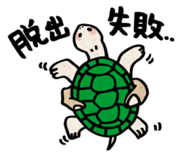 Clunker everyday turtle sticker #4639308