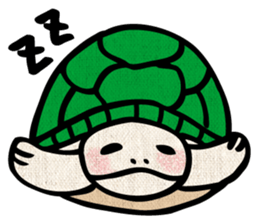 Clunker everyday turtle sticker #4639327