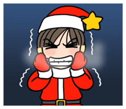 We at Christmas sticker #4639490