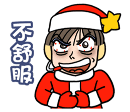 We at Christmas sticker #4639502