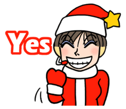 We at Christmas sticker #4639511