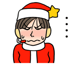 We at Christmas sticker #4639526