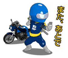 Blue rider sticker #4640284