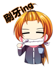 Beelzebub X Brave sticker #4640385