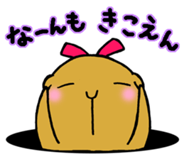 Nagasaki dialect of the capybara -part2- sticker #4640500