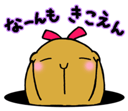 Nagasaki dialect of the capybara -part2- sticker #4640500
