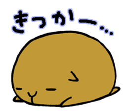 Nagasaki dialect of the capybara -part2- sticker #4640504
