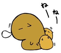 Nagasaki dialect of the capybara -part2- sticker #4640520