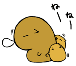 Nagasaki dialect of the capybara -part2- sticker #4640520