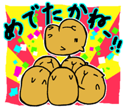 Nagasaki dialect of the capybara -part2- sticker #4640527