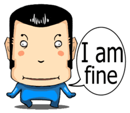 Middle Blue sticker #4640770