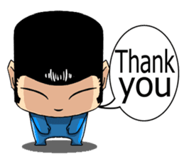 Middle Blue sticker #4640771