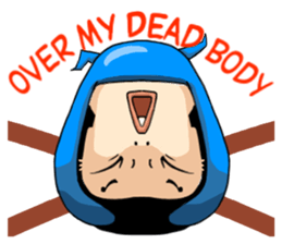 Middle Blue sticker #4640774