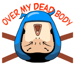 Middle Blue sticker #4640774