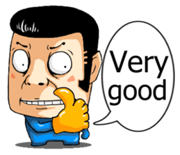 Middle Blue sticker #4640775