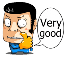 Middle Blue sticker #4640775