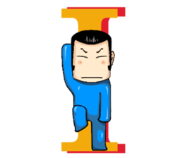 Middle Blue sticker #4640780