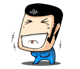 Middle Blue sticker #4640792