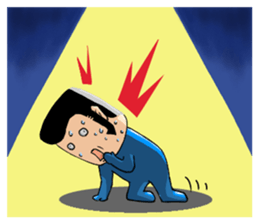 Middle Blue sticker #4640797