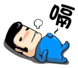 Middle Blue sticker #4640799