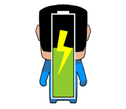 Middle Blue sticker #4640801