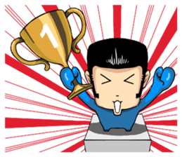 Middle Blue sticker #4640804