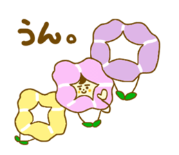 Morning glory girl sticker #4640971