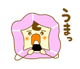 Morning glory girl sticker #4640978