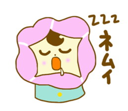 Morning glory girl sticker #4640996