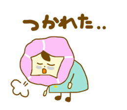 Morning glory girl sticker #4640997