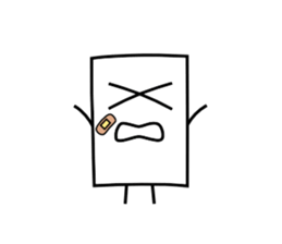 Mr.Paper and Friends sticker #4641262