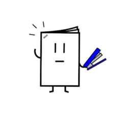 Mr.Paper and Friends sticker #4641268