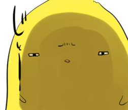 PUN circle of a chick sticker #4641309