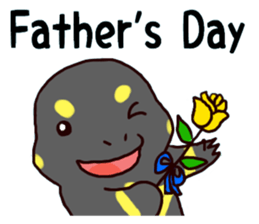 A newt and salamander 2 sticker #4641947