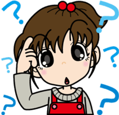 Vigorous girl "Yui-chan" sticker #4642096