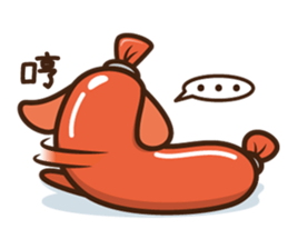 dachs-sausage sticker #4642364